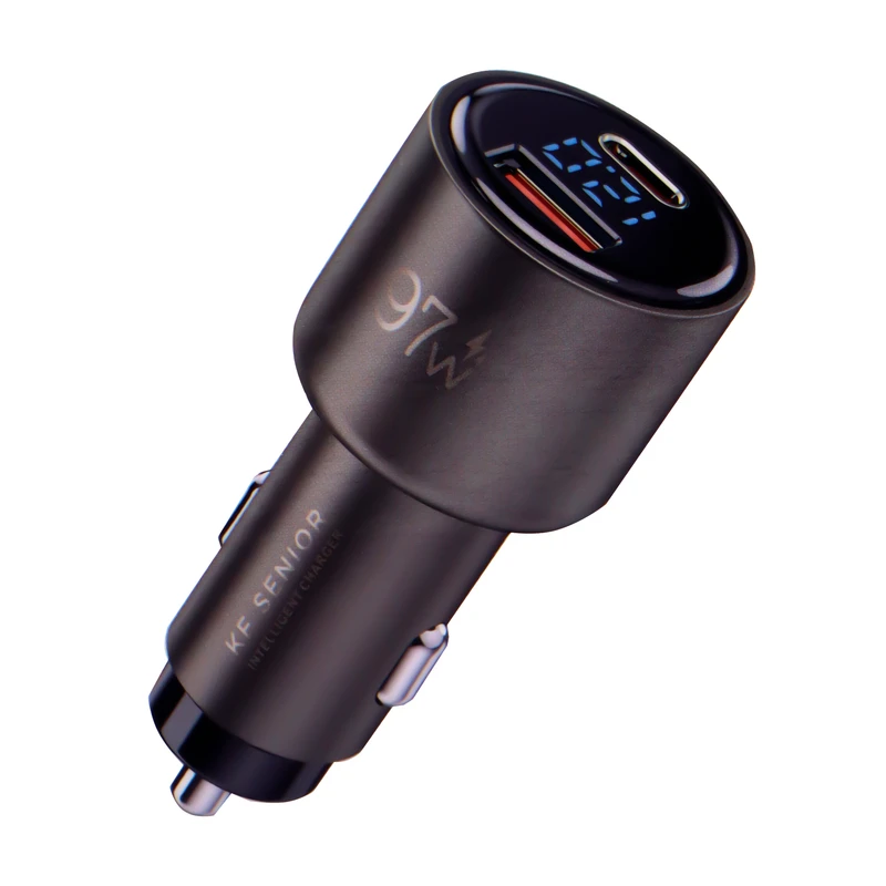 شارژر فندکی 97وات کی اف-سنیور مدل CH_165