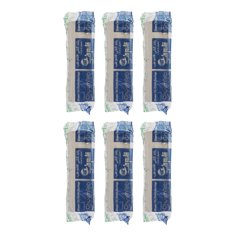 باند کشی قائم طب مدل 05 بسته 6 عددی