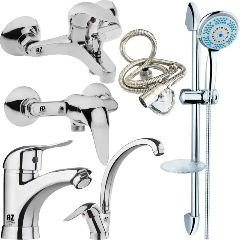 ست شیرآلات الوارس صنعت مدل دورینا مجموعه 6 عددی