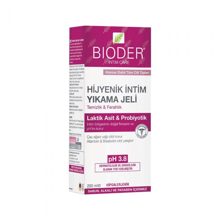 ژل بهداشتی بانوان بیودر کد sh-2021 حجم 200 میلی لیتر