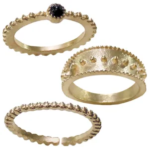 بند انگشتی زنانه کد RKH_1271 مجموعه 3 عددی