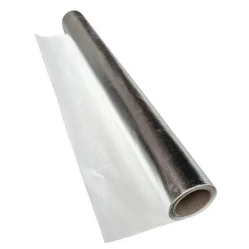 پارچه نسوز فایبرگلاس فویلدار مدل 0.5MM طول 20 متر