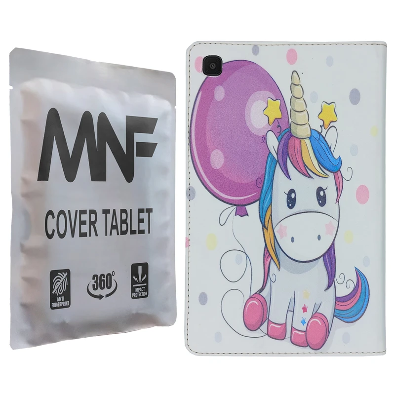 کیف کلاسوری ام ان اف طرح یونی کورن کد M-003 مناسب برای تبلت سامسونگ Galaxy Tab A7 Lite / T225