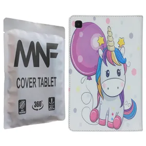 کیف کلاسوری ام ان اف طرح یونی کورن کد M-159 مناسب برای تبلت سامسونگ Galaxy Tab S6 Lite P610 / P615