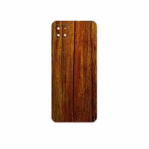 MAHOOT Orange-Wood Cover Sticker for Samsung Galaxy A22 5G