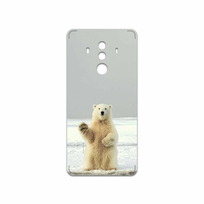 برچسب پوششی ماهوت مدل Polar bear مناسب برای گوشی موبایل هوآوی Mate 10 Pro