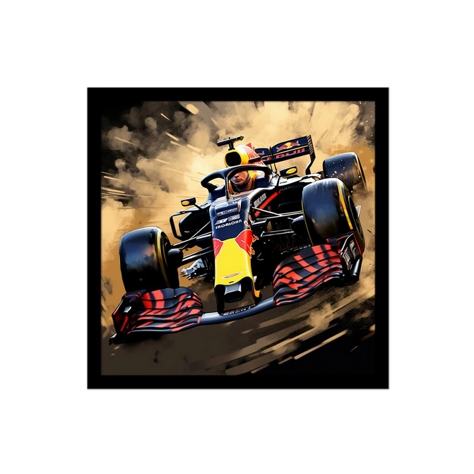 تابلو نوری بکلیت طرح ماشین مسابقه رالی مدل B-MID-17288