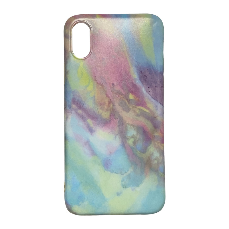 کاور مدل COLOR88 مناسب برای گوشی موبایل اپل IPHONE X / XS به همراه پاپ سوکت