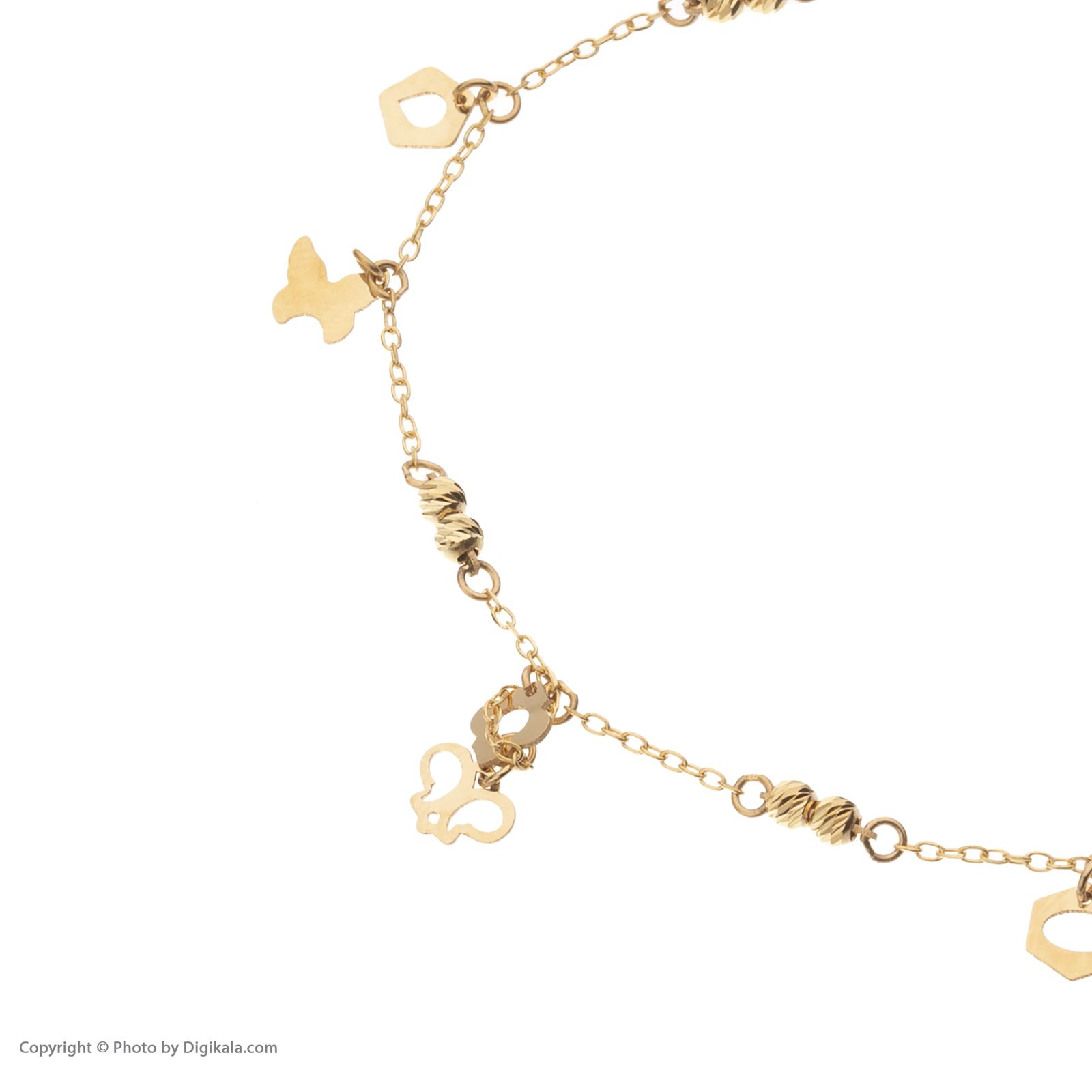 پابند طلا 18 عیار زنانه مایا ماهک مدل MA0171 -  - 3