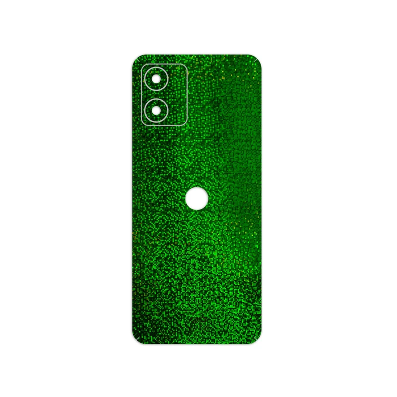 برچسب پوششی ماهوت مدل Green-Holographic مناسب برای گوشی موبایل موتورولا Moto E13