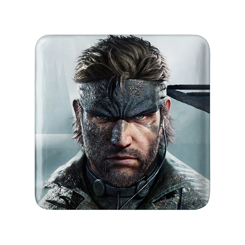 پیکسل خندالو طرح بازی متال گیر (Metal Gear) مدل مربعی کد 33153