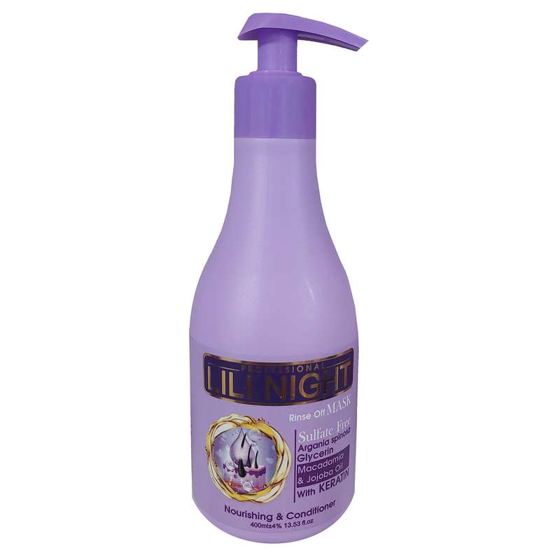 ماسک مو لی لی نایت مدل Free Sulfate حجم 400 میلی لیتر ماسک مو لی لی نایت مدل Free Sulfate حجم 400 میلی لیتر