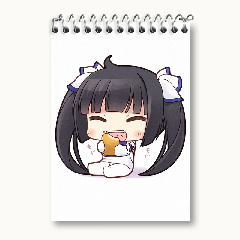 دفتر یادداشت 50 برگ خندالو مدل هستیا انیمه دانماچی کد 33564