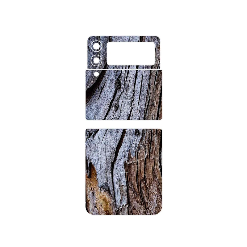 برچسب پوششی ماهوت مدل Wood Texture 7 مناسب برای گوشی موبایل سامسونگ Galaxy Z Flip3 5G