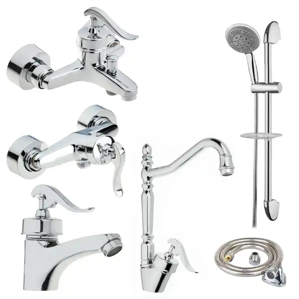 شیرآلات فراست پویا مدل نیکا مجموعه 6 عددی