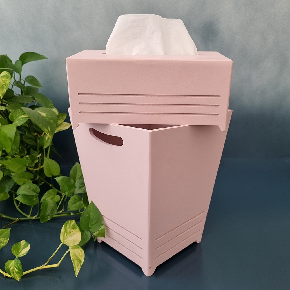 ست سطل و جای دستمال مدل مرجان ست سطل و جای دستمال مدل مرجان