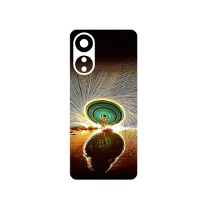 MAHOOT Night Light Fountain Cover Sticker for Oppo A78 4G