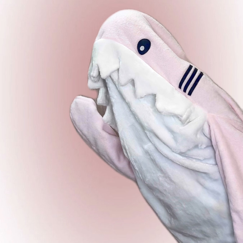 پتو مدل کوسه ای سایز 200x75 سانتی متر