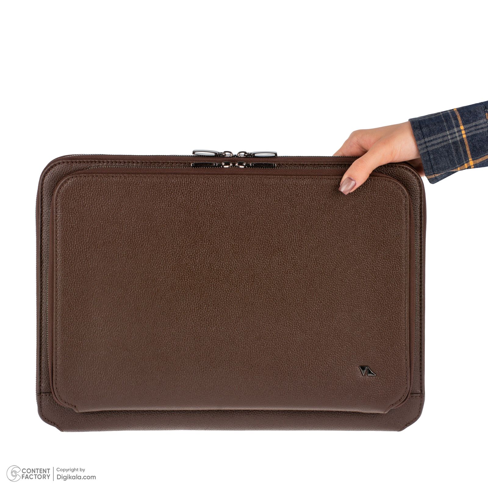 کیف دستی مردانه چرم مشهد مدل O5505-088-01 - - 7