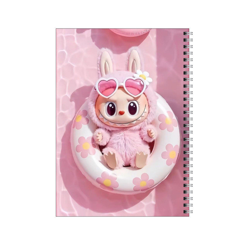 دفتر مشق 100 برگ بامبیلیپ طرح لبوبو در استخر کد 9831184