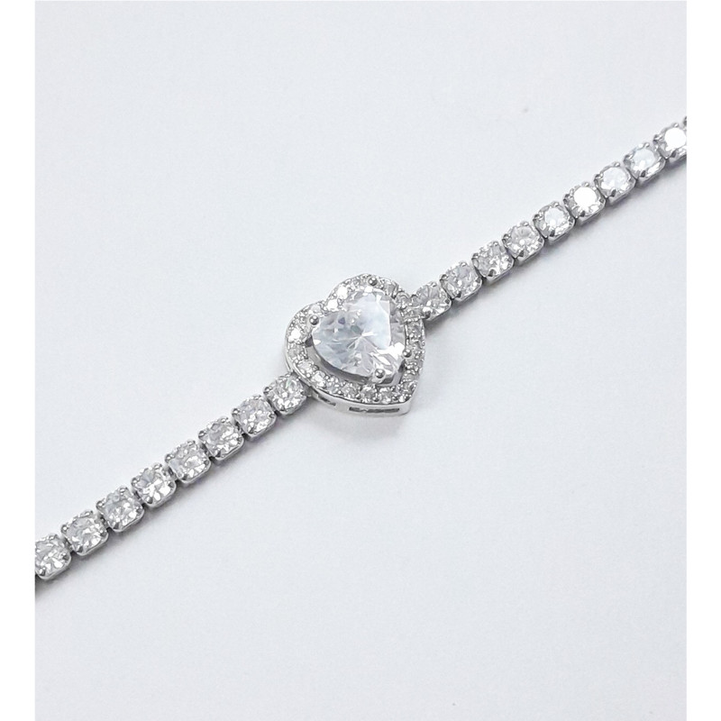 دستبند زنانه مدل قلب کد Bns6