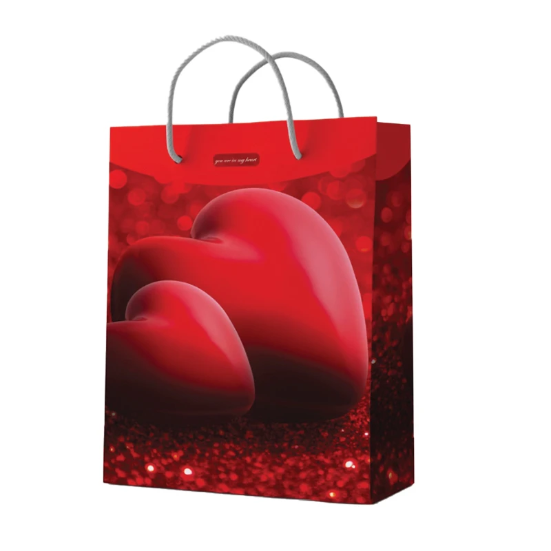 ساک دستی مدل لبه دار کد 10367 بسته 12 عددی