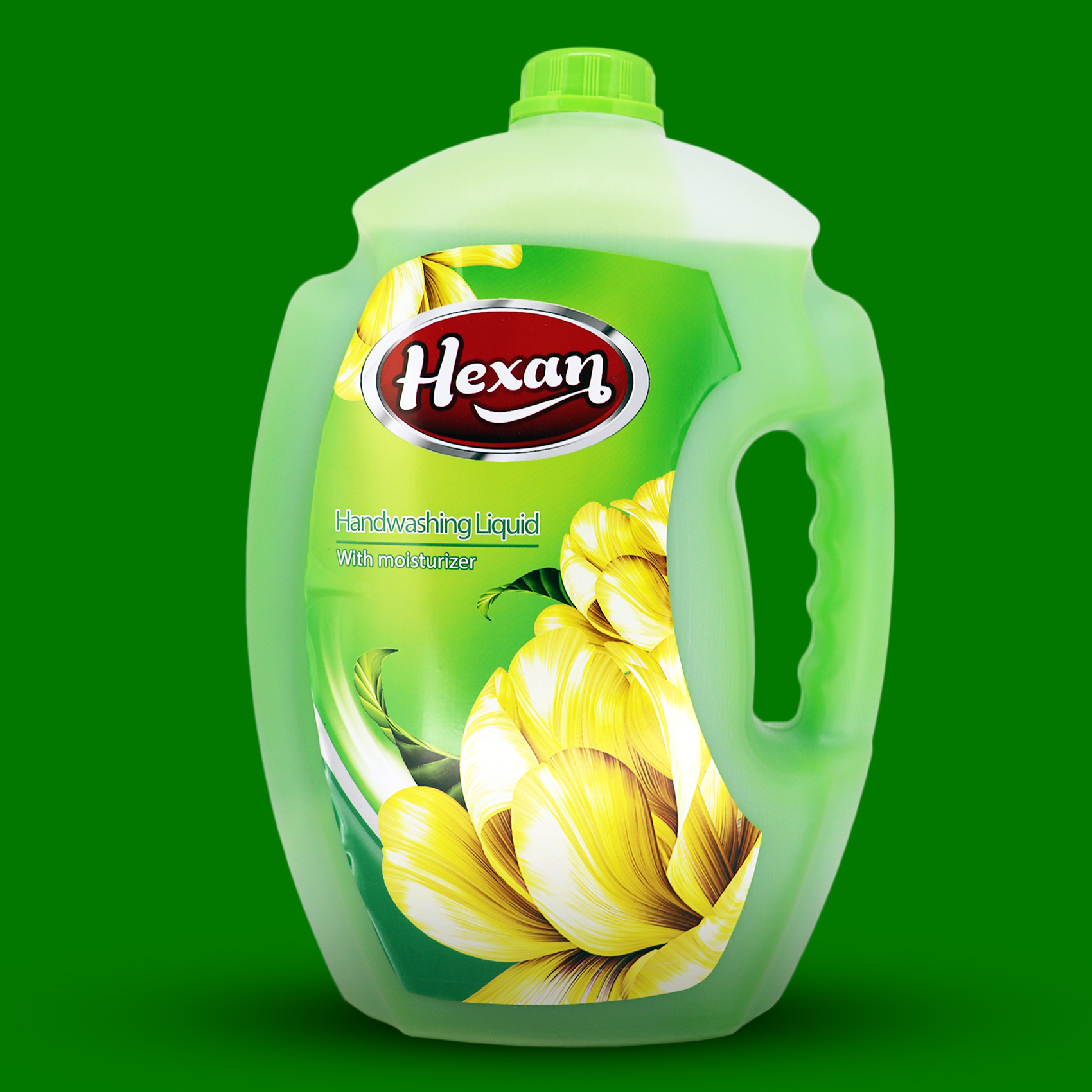 مایع دستشویی هگزان مدل Green حجم 3500 میلی لیتر 