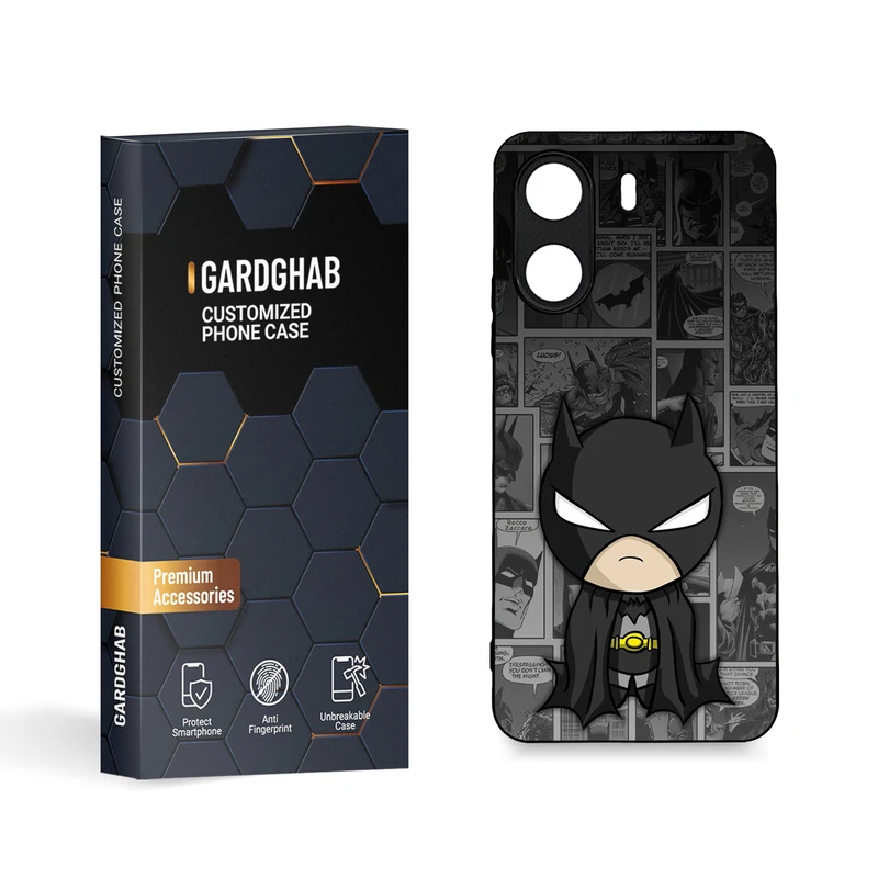 کاور گارد قاب مدل دورژله ای پسرانه مناسب برای گوشی شیائومی Poco C65 / Redmi 13c