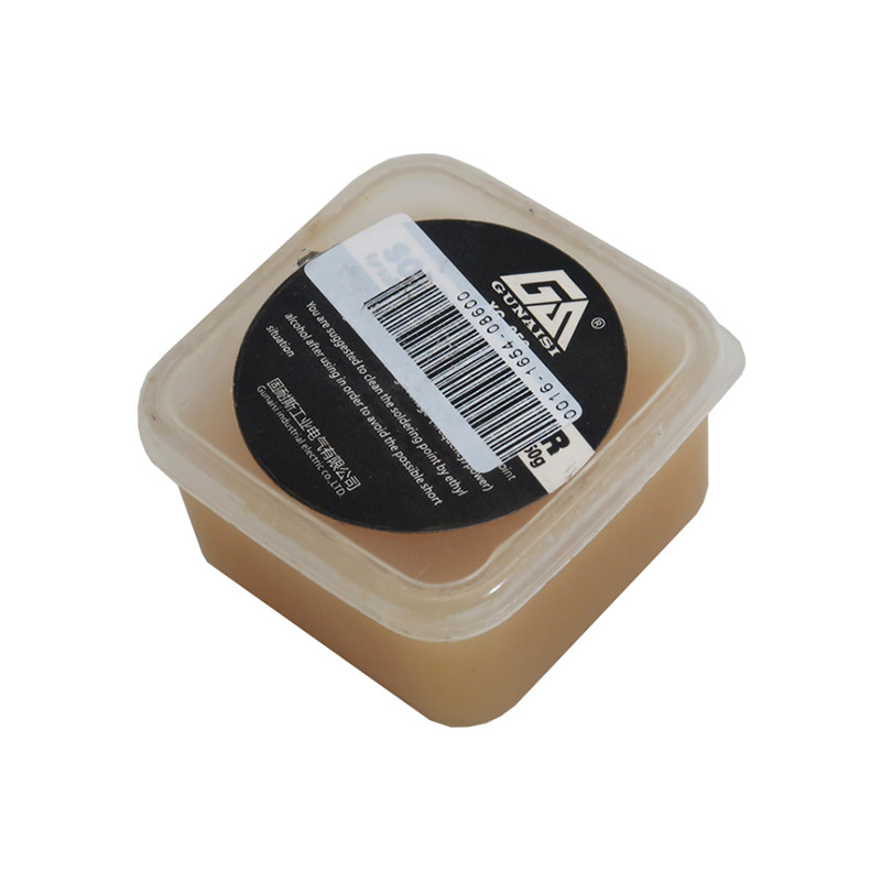 روغن لحیم گانایسی مدل flux1 وزن 50 گرم روغن لحیم گانایسی مدل flux1 وزن 50 گرم