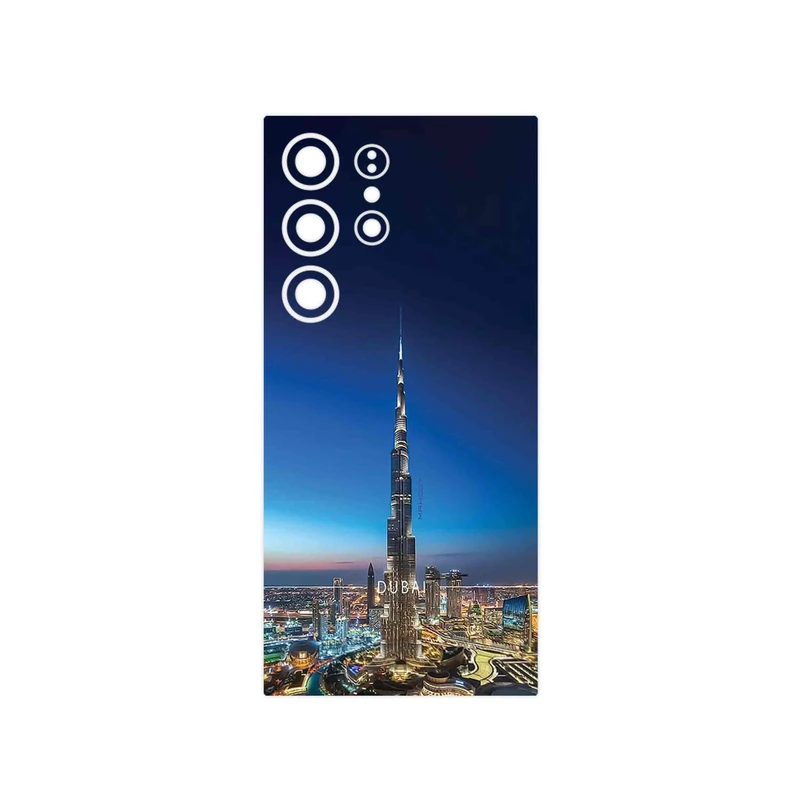 برچسب پوششی ماهوت مدل Dubai_City مناسب برای گوشی موبایل سامسونگ Galaxy S24 Ultra