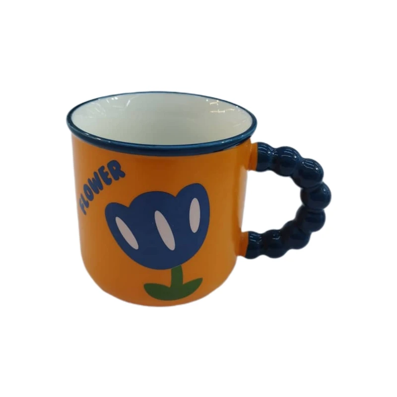 لیوان مدل دسته مرواریدی