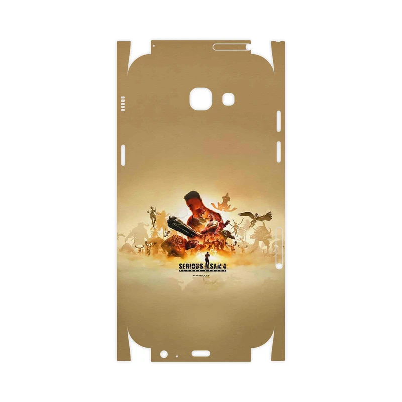 برچسب پوششی ماهوت مدل Serious Sam Game Series-FullSkin مناسب برای گوشی موبایل سامسونگ Galaxy A7 2017