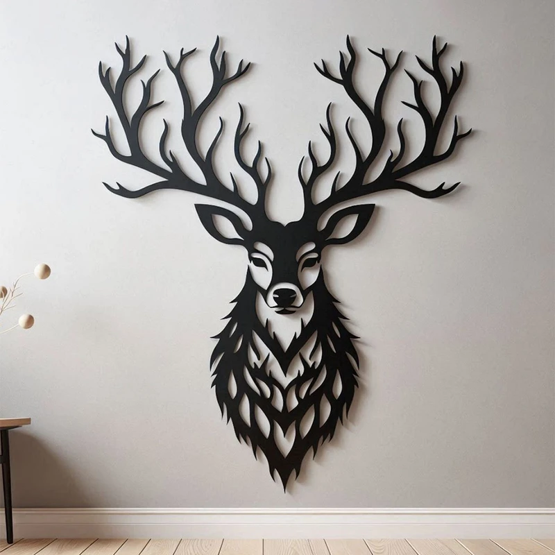 دیوارکوب دیزانور طرح گوزن مدل 30 کد A057