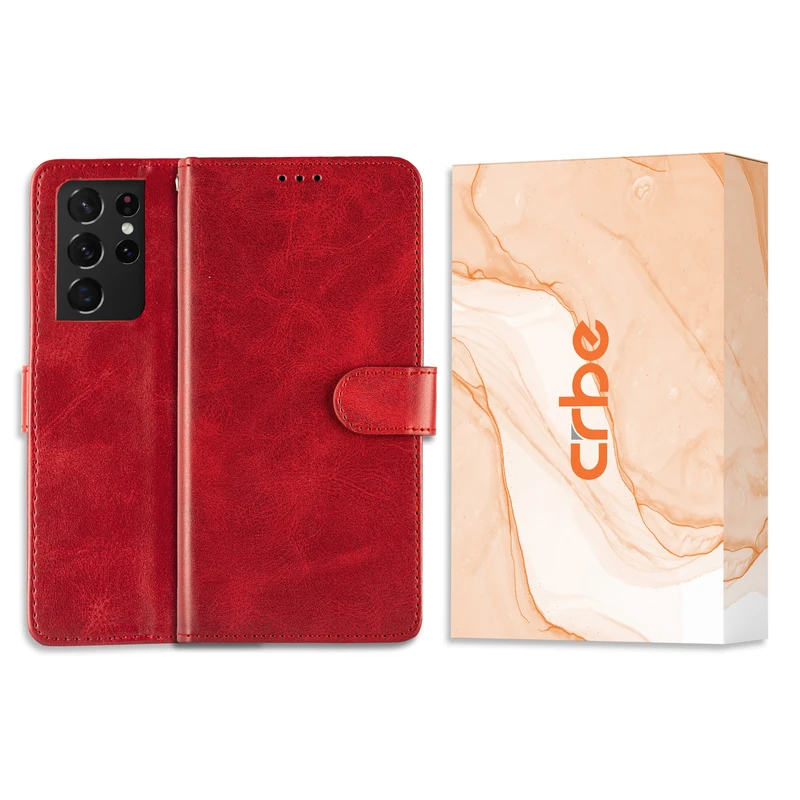 کیف کلاسوری کربی مدل VELLUM مناسب برای گوشی موبایل سامسونگ GALAXY S21 ULTRA