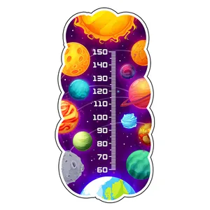 استیکر اندازه گیری کودک طرح منظومه شمسی