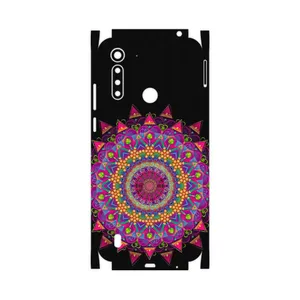 MAHOOT Mandala Design 5-FullSkin Cover Sticker for Motorola Moto G8 Power Lite