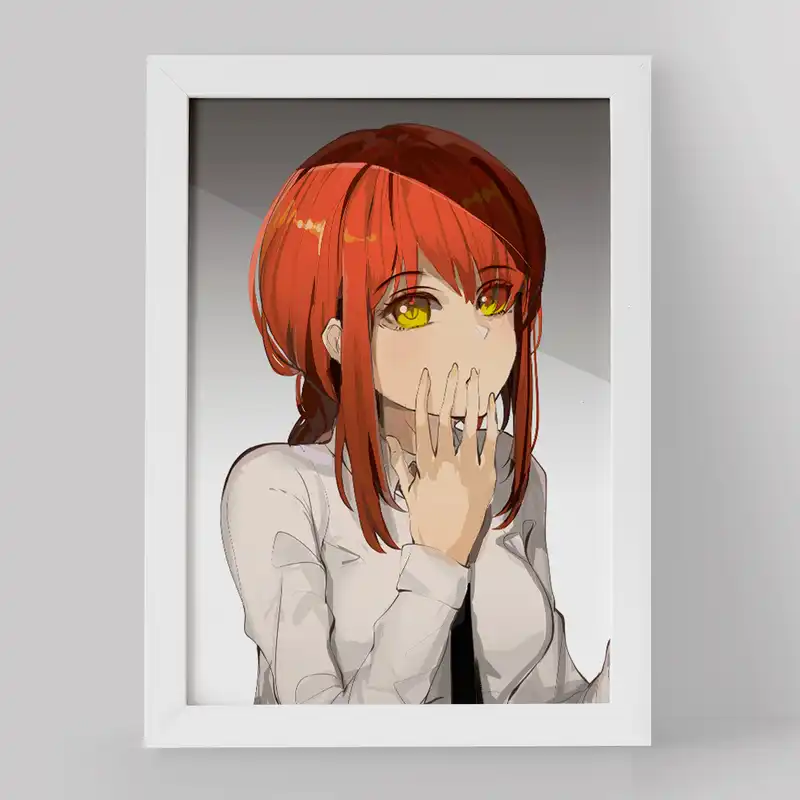 تابلو خندالو مدل ماکیما انیمه مرد اره ای کد 17948