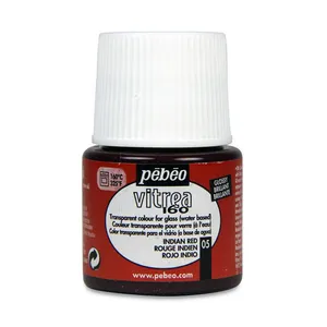 رنگ شیشه پ ب او مدل Vitrea 160 Indian Red 05 حجم 45 میلی لیتر