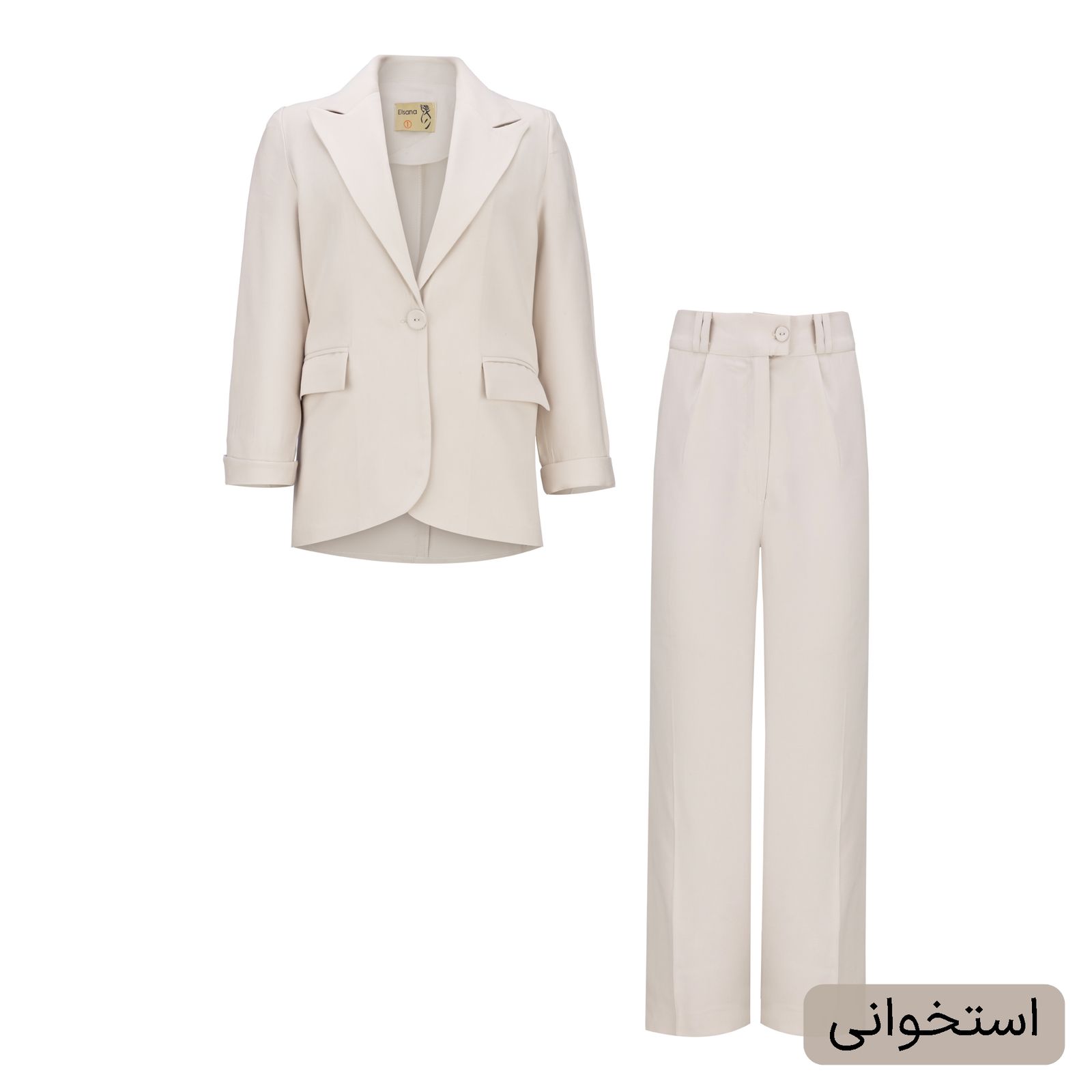 ست کت و شلوار رسمی زنانه السانا مدل دریانا کد 2446 - - 8