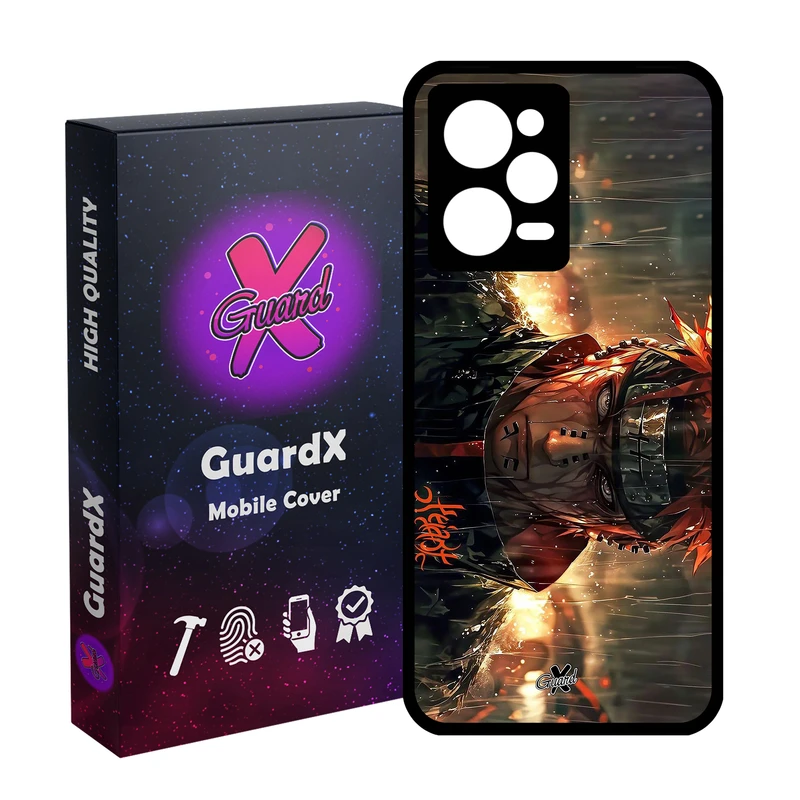 کاور گارد ایکس طرح پین انیمه ناروتو مدل Glass10695 مناسب برای گوشی موبایل شیائومی Redmi Note 12 Pro 5G/Poco X5 Pro 5G/Note 12 Pro Speed