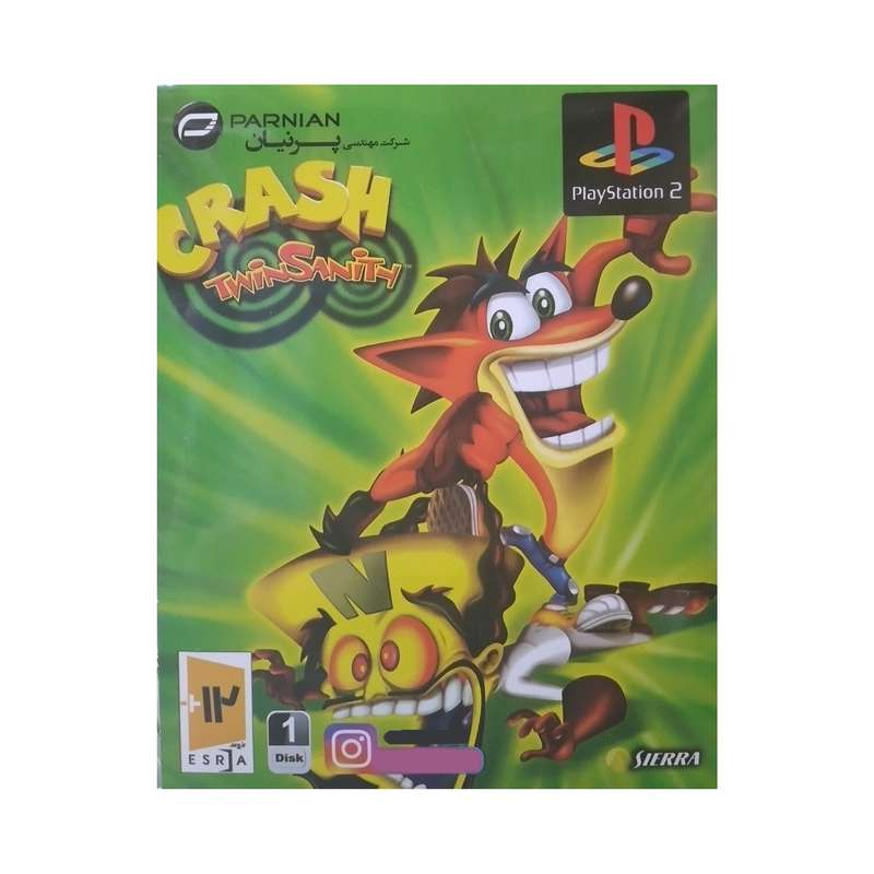 بازی CRASH TWINSANITH مخصوص Ps2