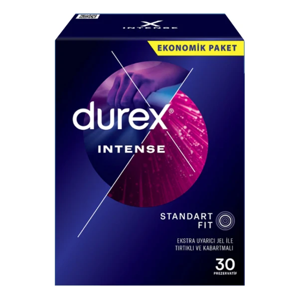  کاندوم دورکس مدل اینتنس بسته 30 عددی