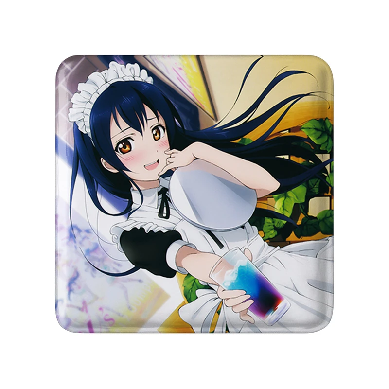 مگنت خندالو طرح اومی سونادا انیمه لاو لایو Love Live  مدل مربعی کد 18302