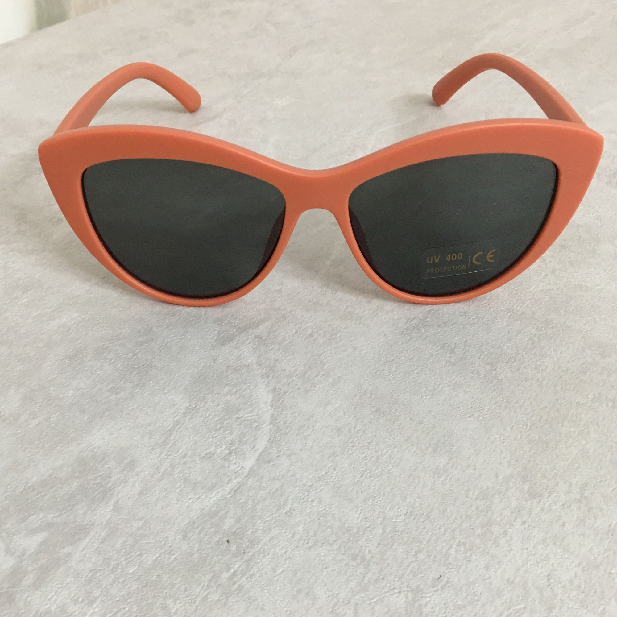 عینک آفتابی دخترانه مدل فانتزی گربه ای کد SUN AJO 44
