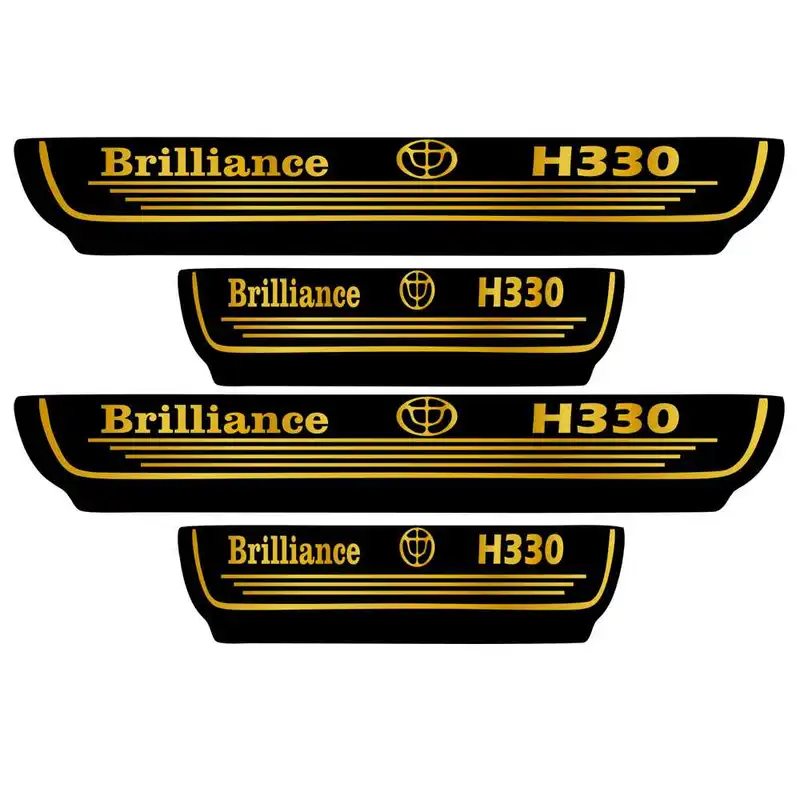 برچسب بدنه خودرو اسپرت غدیر مدل CH GO YA59 A97مناسب برای برلیانس 330 بسته 4 عددی