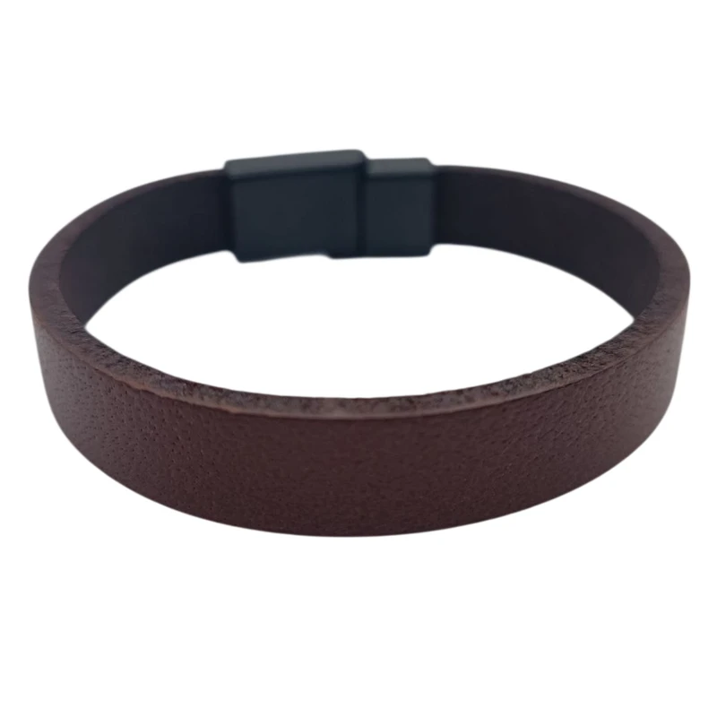 دستبند مردانه مدل Deri 1054