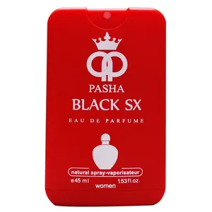  عطر جیبی زنانه پاشا مدل Black XS حجم 45 میلی لیتر