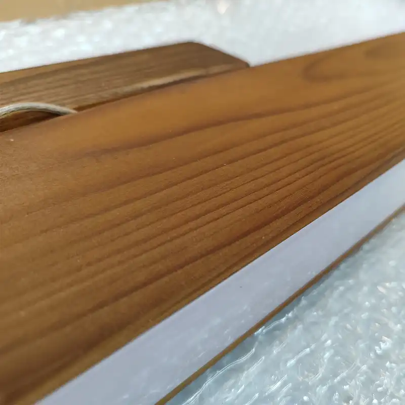 چراغ آویز مدل چوبی لاینر