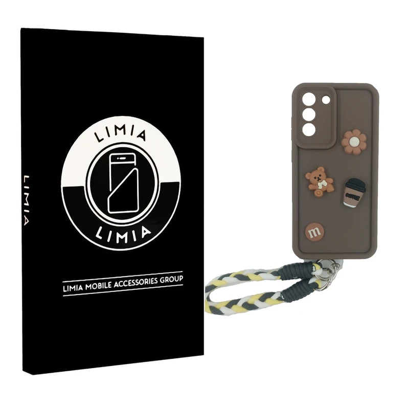 کاور لیمیا مدل عروسکی لنزدار ژله ای طرح Sweet مناسب برای گوشی موبایل سامسونگ Galaxy A24 به همراه بندآویز