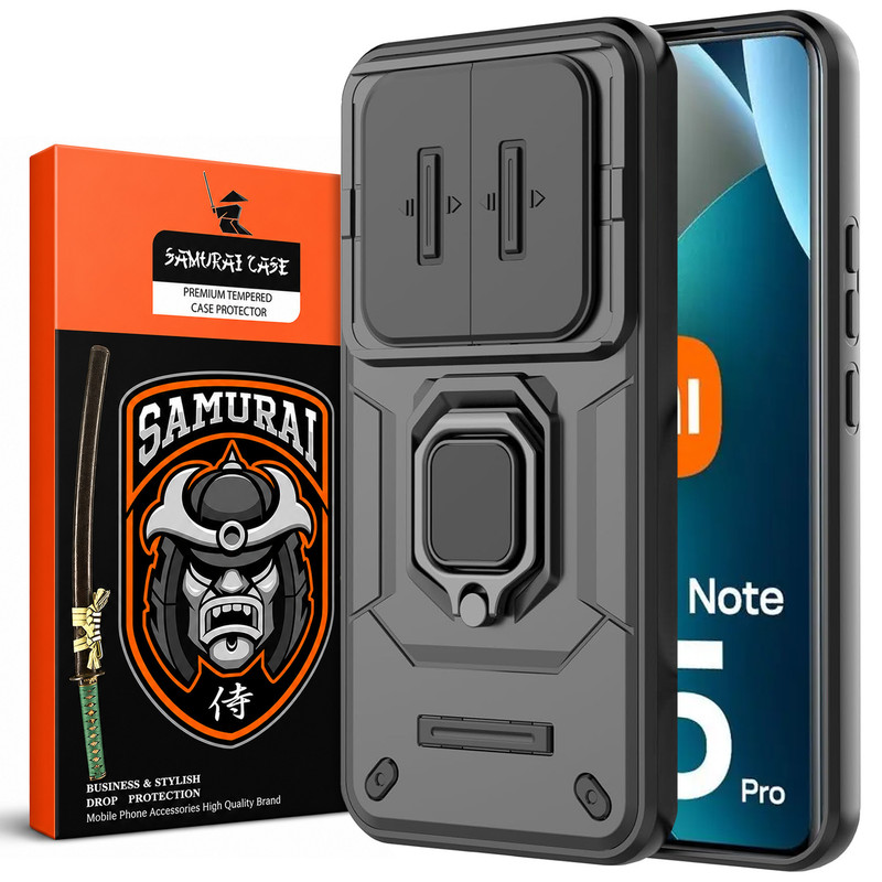 کاور سامورایی مدل Shockproof مناسب برای گوشی موبایل شیائومی Redmi Note 15 Pro 5G